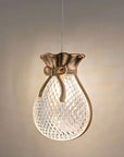 Lampa Sufitowa Wisząca Lhj107-1cp Jasne Różowe Złoto  16