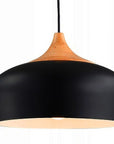 Lampa sufitowa wisząca Bari APP181-1CP Czarna