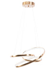 Lampa Wisząca Led G005-cp Złota  1
