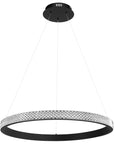 Lampa Sufitowa Wisząca Led App1512-cp Black  1