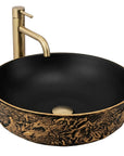 Umywalka nablatowa Rea Babilon Gold  2