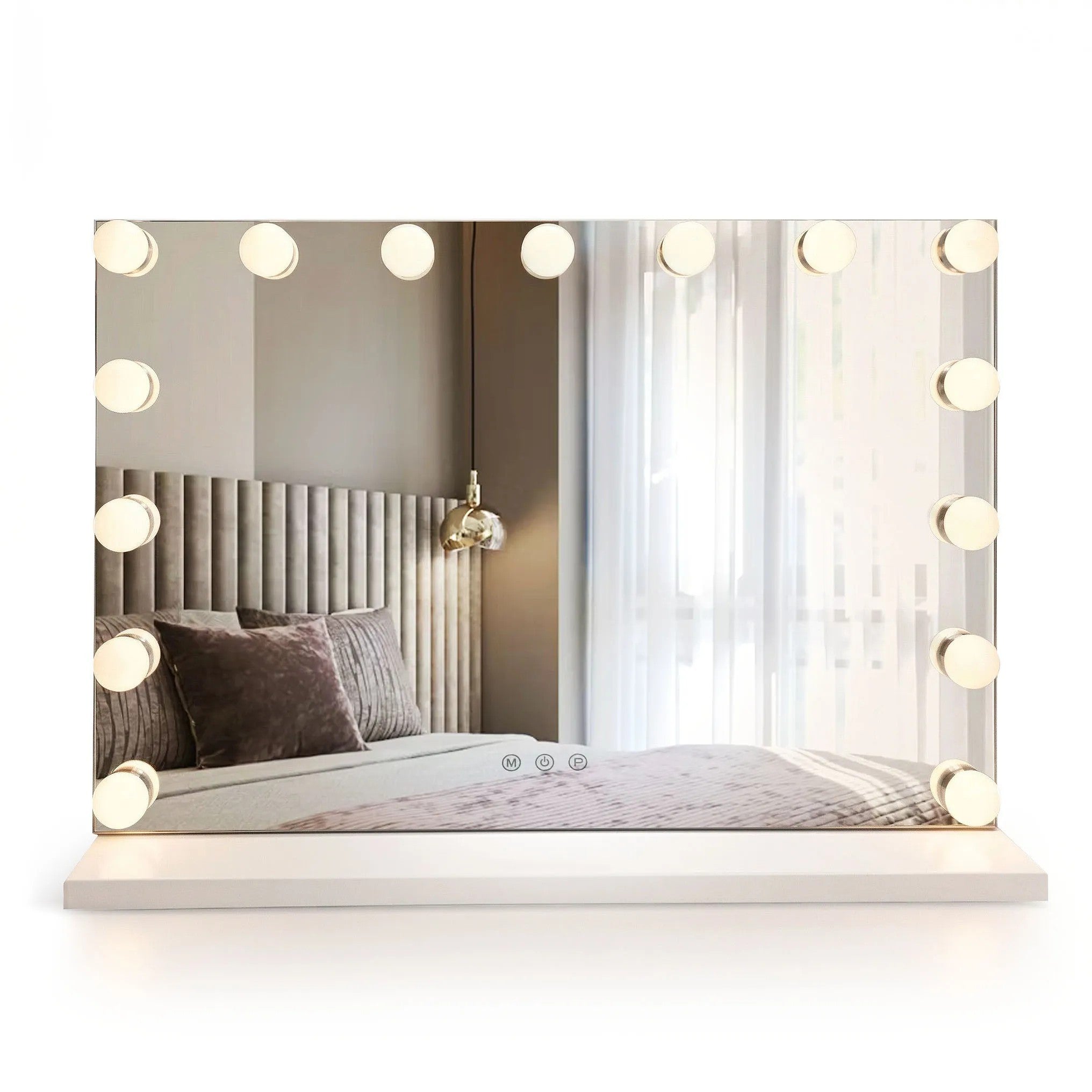 Lustro LED Hollywood Białe  2