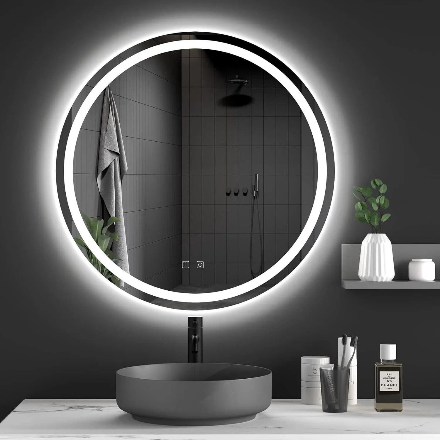 LUSTRO ŚCIENNE LED 100cm BAS  2