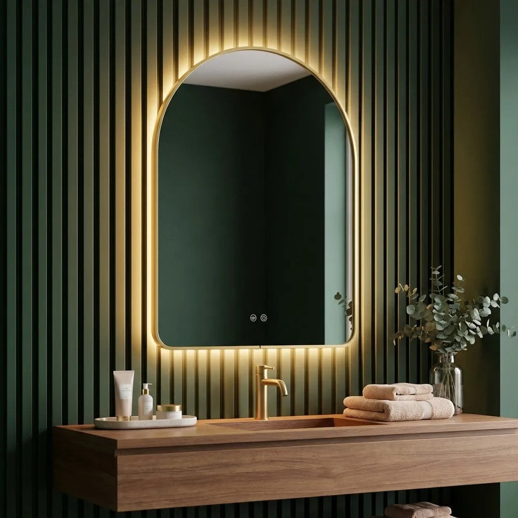 Lustro ścienne LED 80x60cm CAMLOT  2