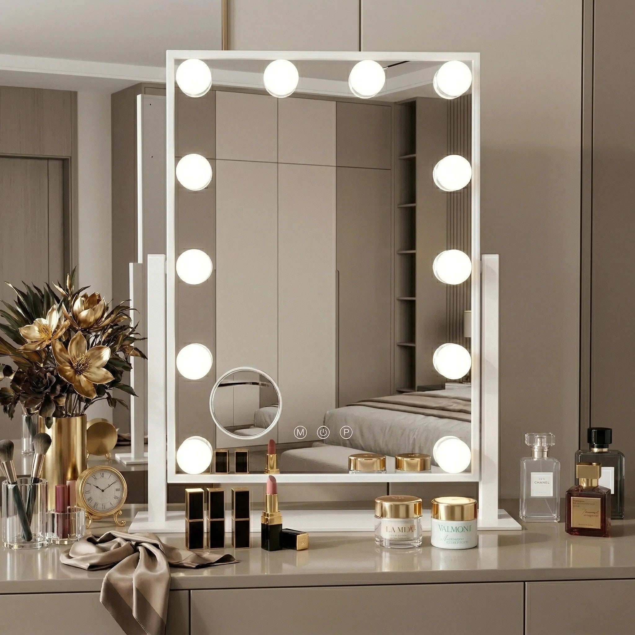 Lustro LED Style White 30x40  2