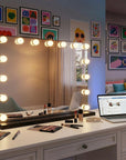 Lustro LED Hollywood Czarne 80x60  2