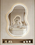 LUSTRO ŚCIENNE LED UNO DOUBLE 80x55 cm  2