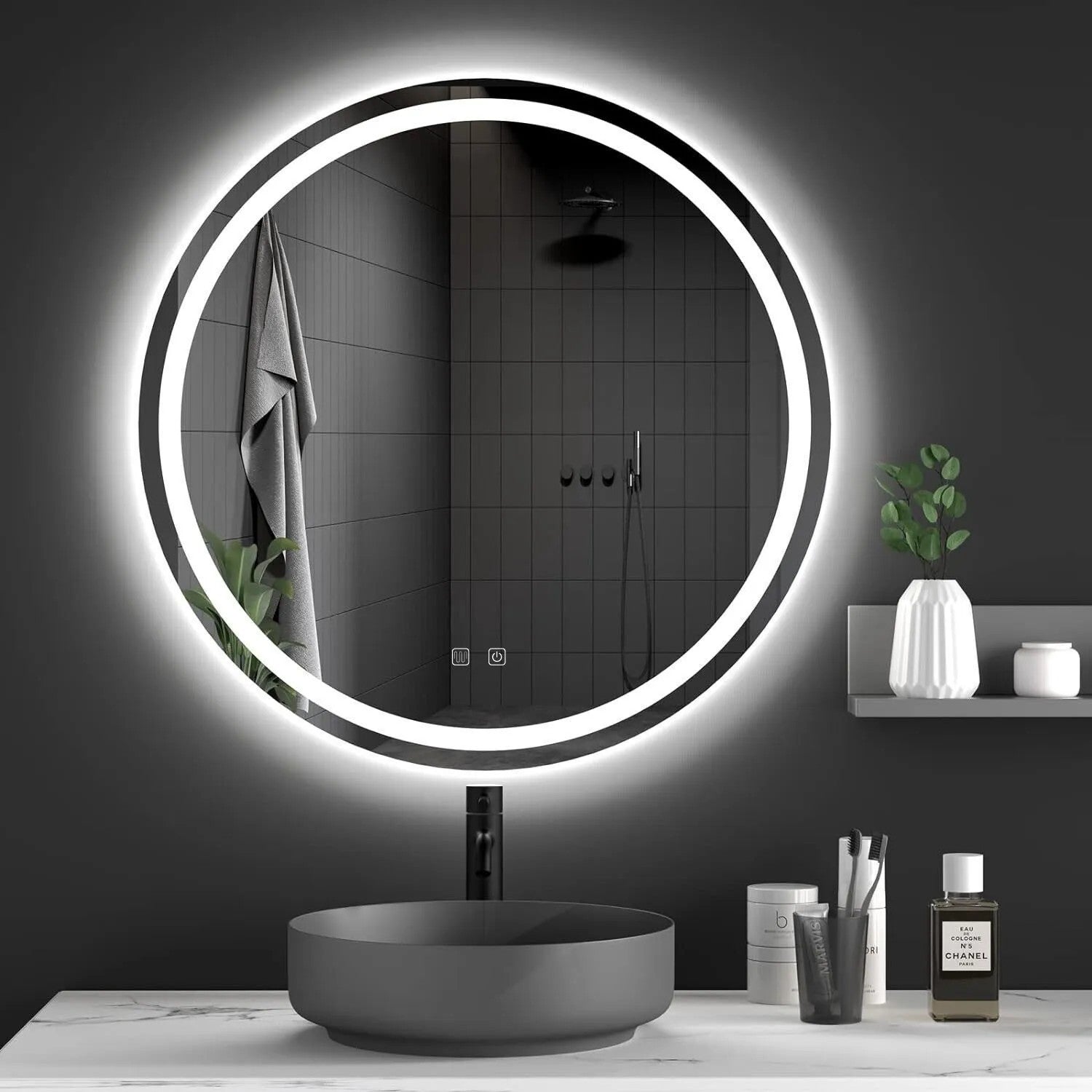 LUSTRO ŚCIENNE LED 90cm BAS  2