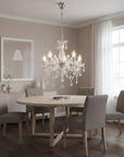 Lampa Sufitowa Wisząca Ebt004-5cp Transparent  2