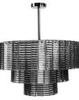 Lampa Sufitowa Wisząca APP1678-8CP Szara  8
