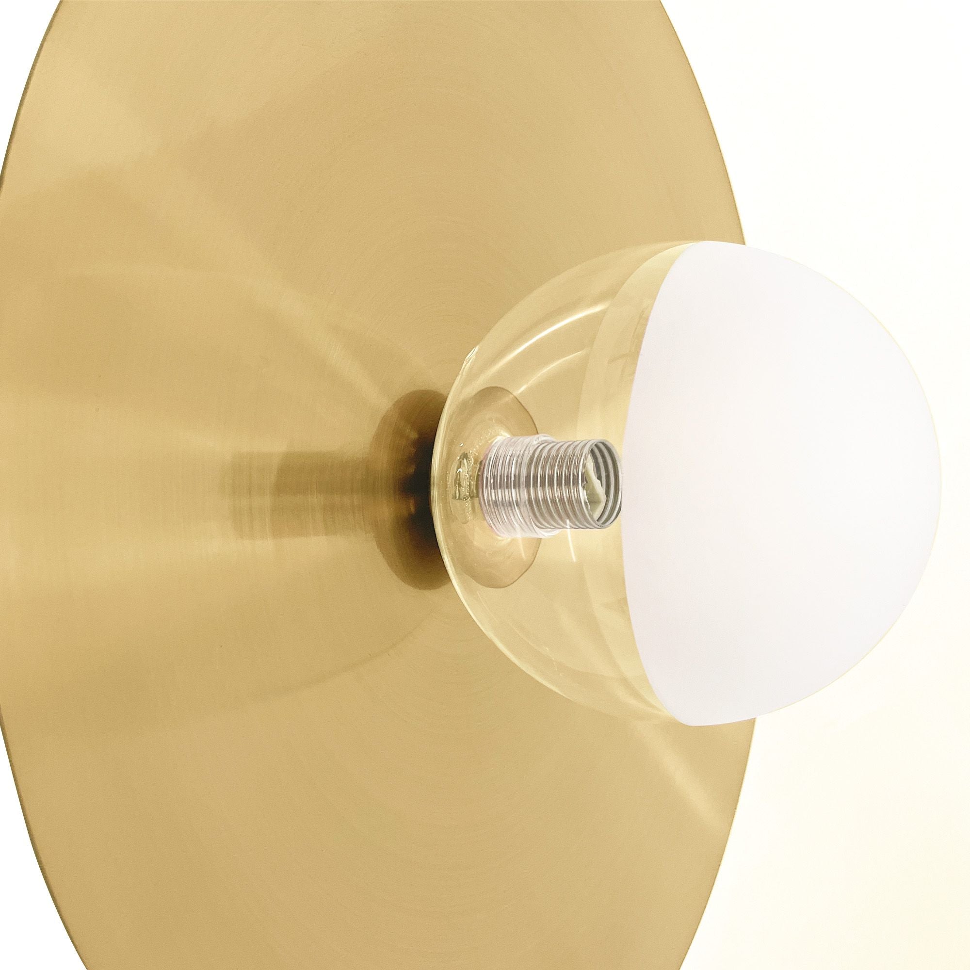 LAMPA ŚCIENNA KINKIET APP1419-W CZARNA/ZŁOTA