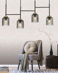 LAMPA SUFITOWA WISZĄCA APP1266-4CP  2