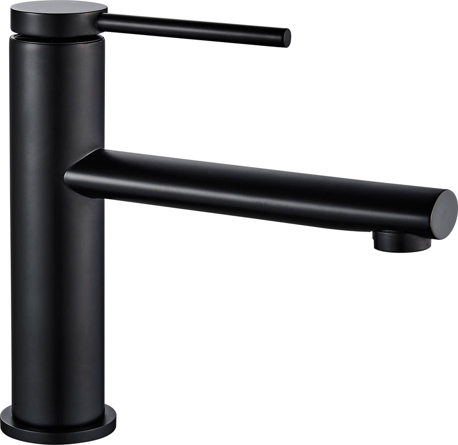 Bateria Umywalkowa REA OVAL Czarna Niska