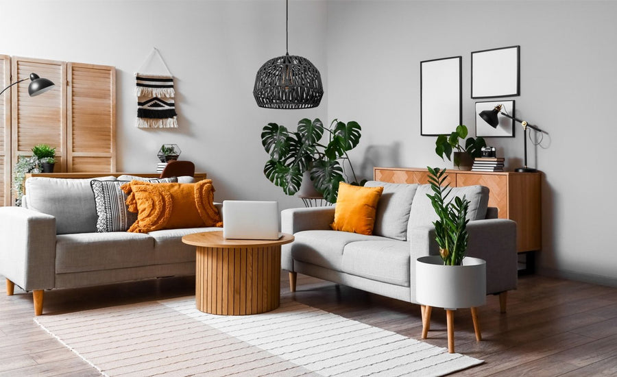 Lampa Wisząca Boho APP1483-1CP Czarna