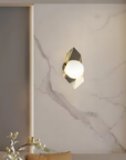 LAMPA ŚCIENNA KINKIET APP1411-W CZARNO/ZŁOTA  5