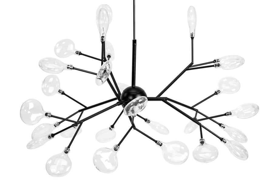 Lampa wisząca drzewko 27  APP590-CP Czarna