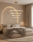 Lampa Wisząca Led Lhj009-cp4 Złota  2