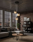 Lampa Sufitowa Wisząca Ebt025-3cp Czarna  4