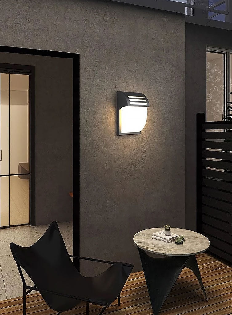 Lampa Elewacyjna kinkiet RSL013-1W Czarna  2