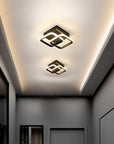 Lampa Sufitowa Plafon Lhj074-c Czarna  2