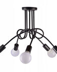 Lampa Paradise 5 392252 Czarna