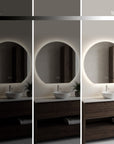 Lustro ścienne LED 70cm Fabio  4