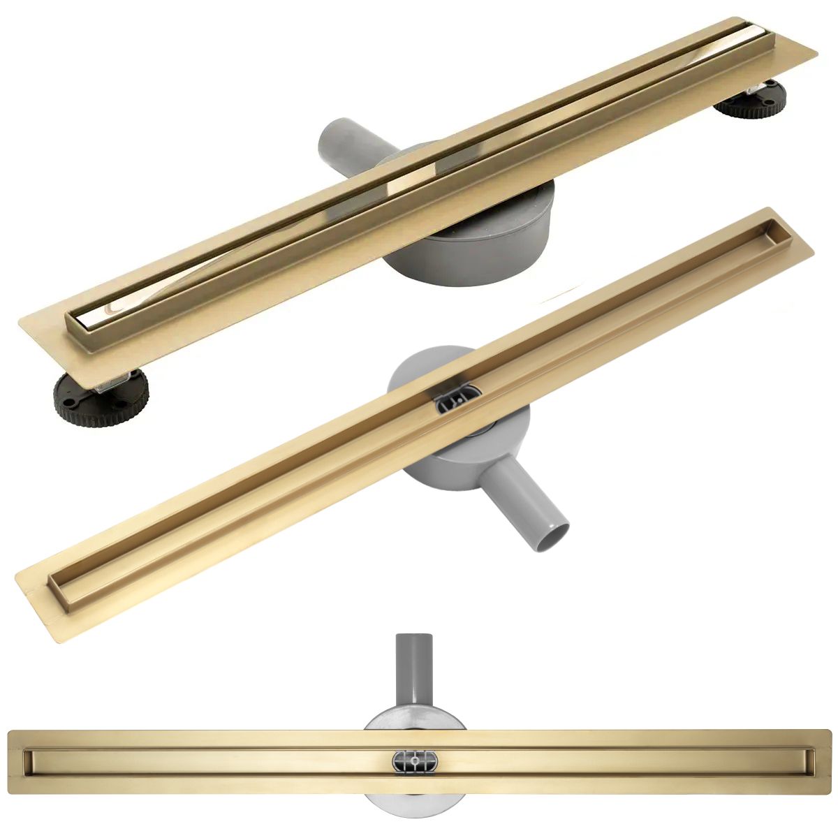Odpływ Liniowy REA NEO SLIM PRO Złoty 80