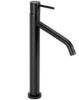 Bateria Umywalkowa REA LEVEL Czarna Wysoka Black Mat