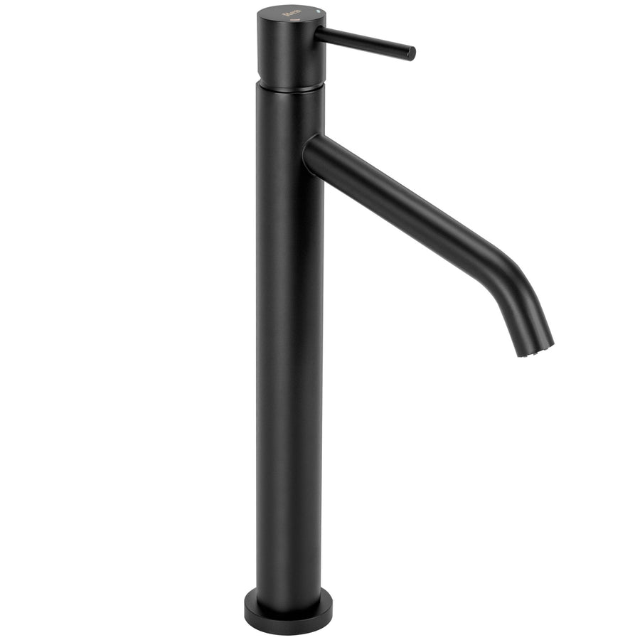 Bateria Umywalkowa REA LEVEL Czarna Wysoka Black Mat