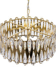 Lampa Sufitowa Wisząca App1718-cp Złota  4