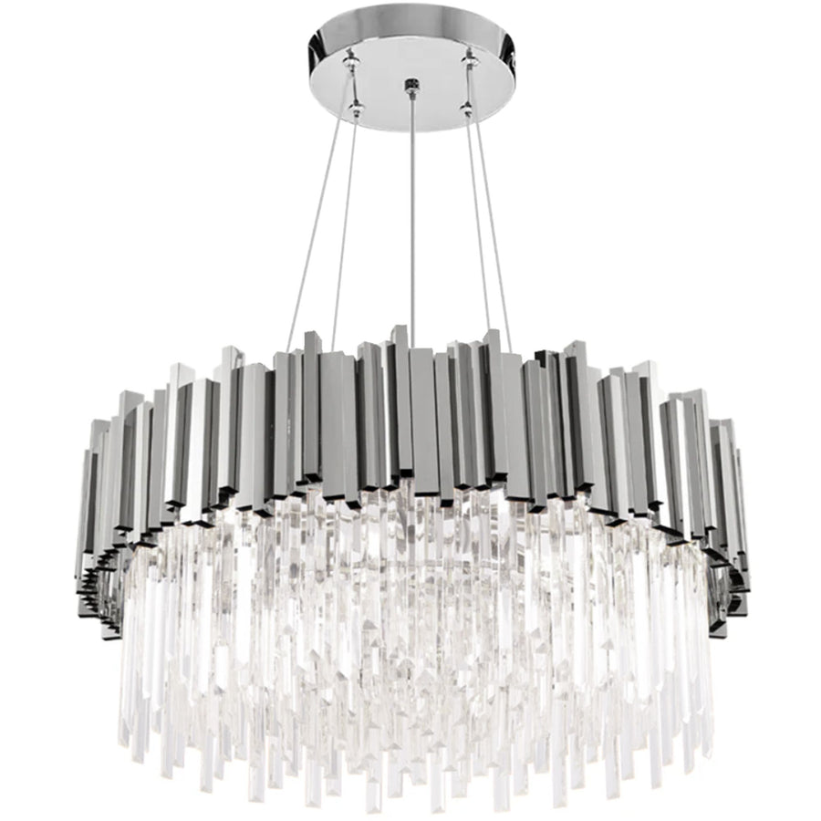 Lampa sufitowa plafon kryształowa APP1480-1C Chrom