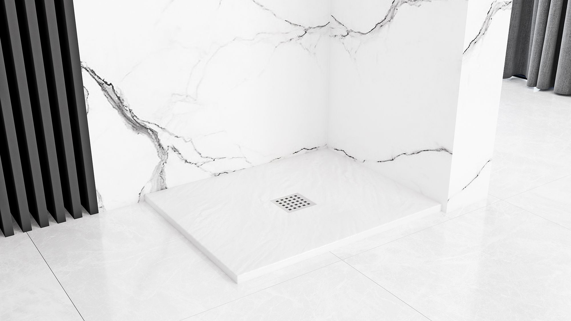 Brodzik prysznicowy White Rock 80 x 100