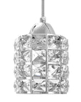 Lampa Sufitowa Kryształ APP729-3CPR Srebrna