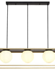 Lampa sufitowa Czarno Złota APP1164-3CP  1