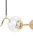 Lampa Wisząca APP1023-5CP Złota