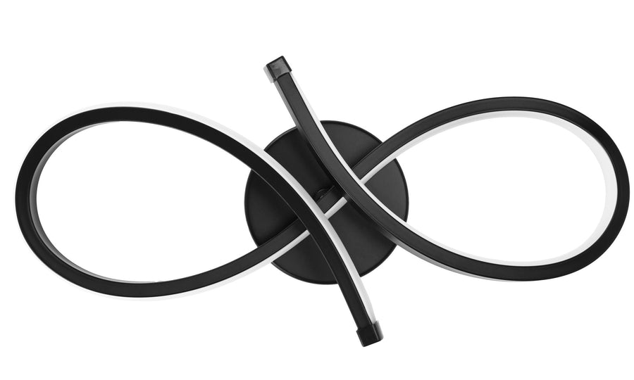 LAMPA ŚCIENNA KINKIET LED APP1050-W Czarna