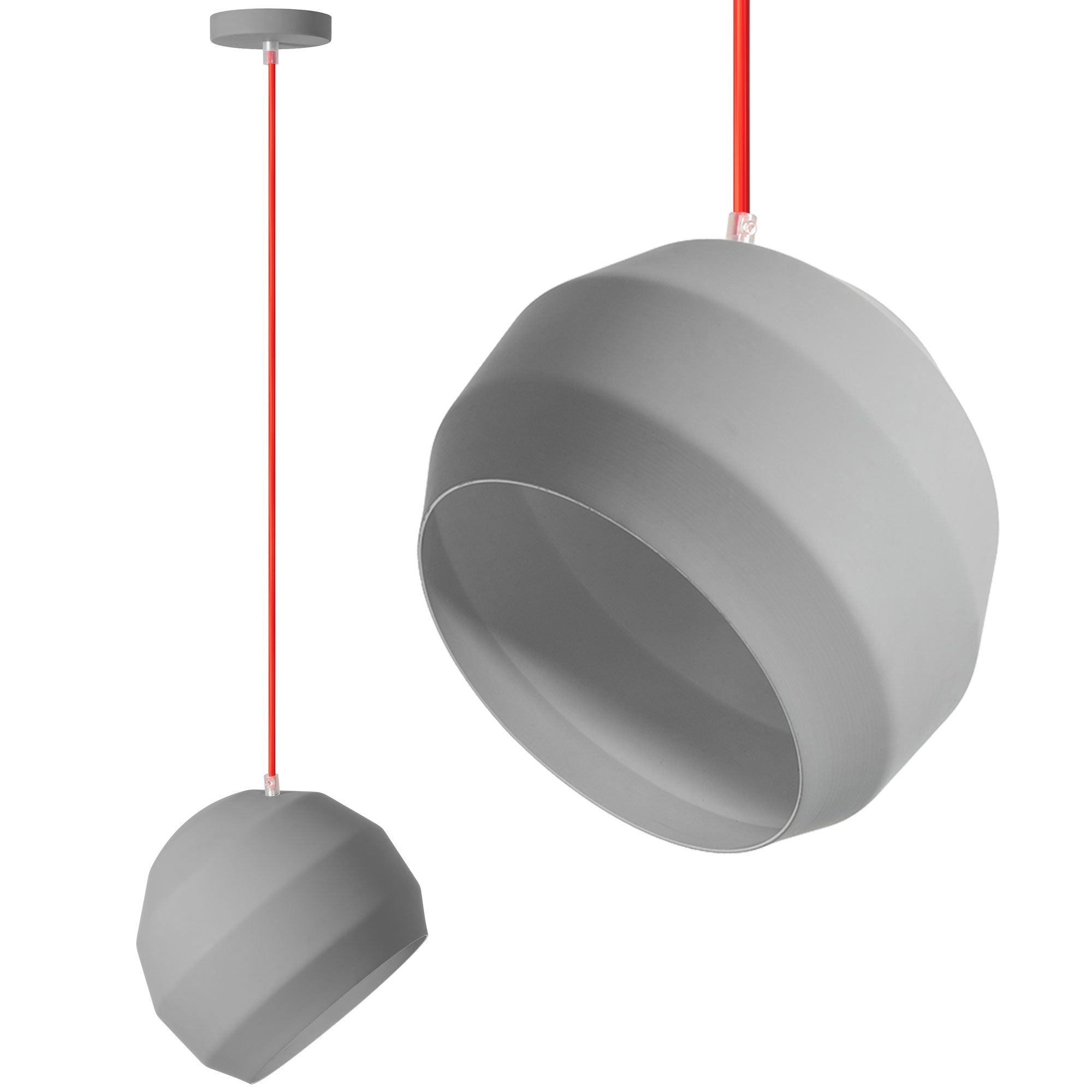 Lampa Sufitowa Wisząca Kula APP382-1CP  1