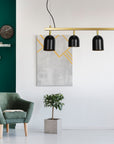Lampa Wisząca APP1031-4CP Czarna  5