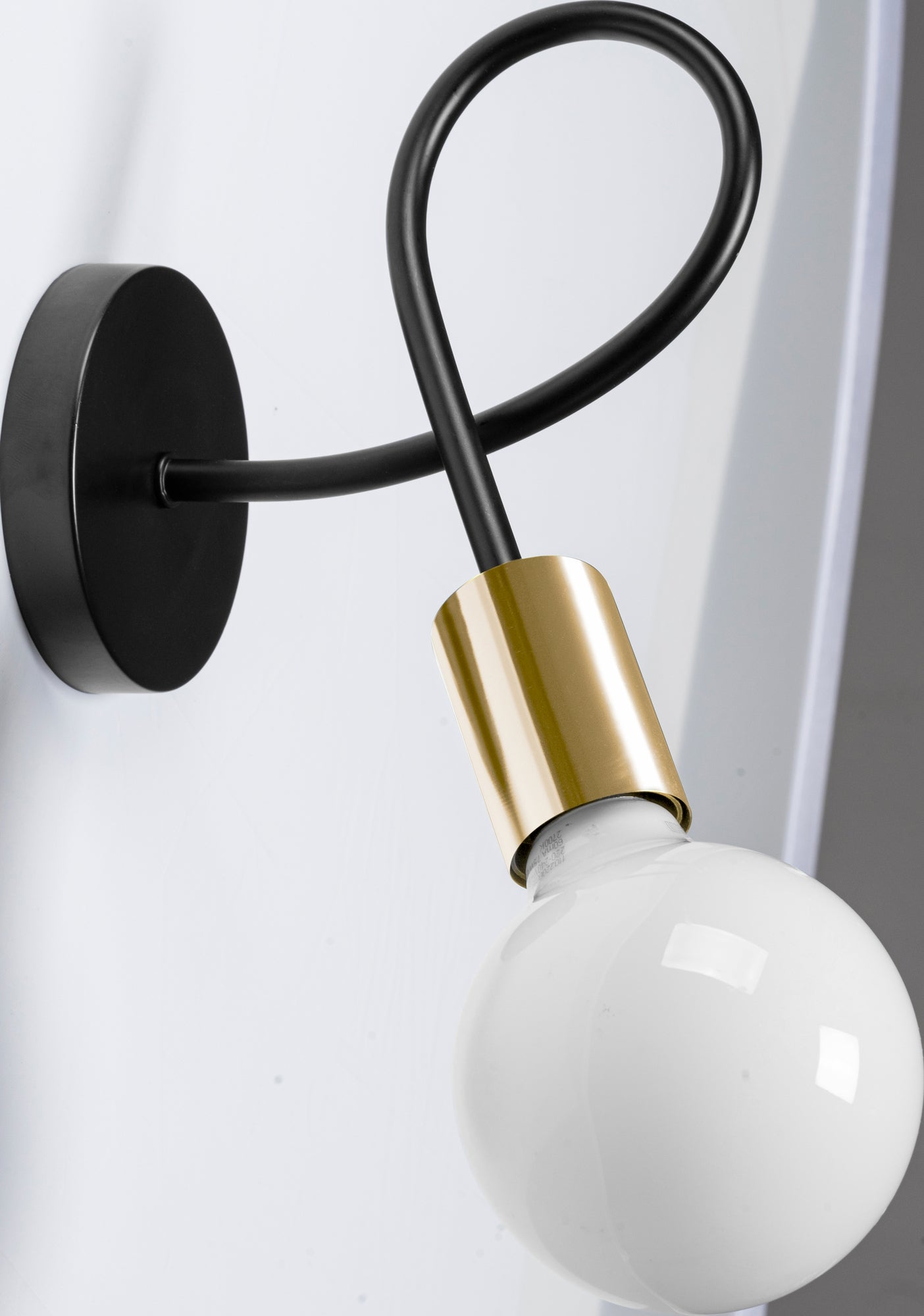 Lampa Kinkiet Ścienny Metalowy Loft PARADISE APP516-1W Złota  3