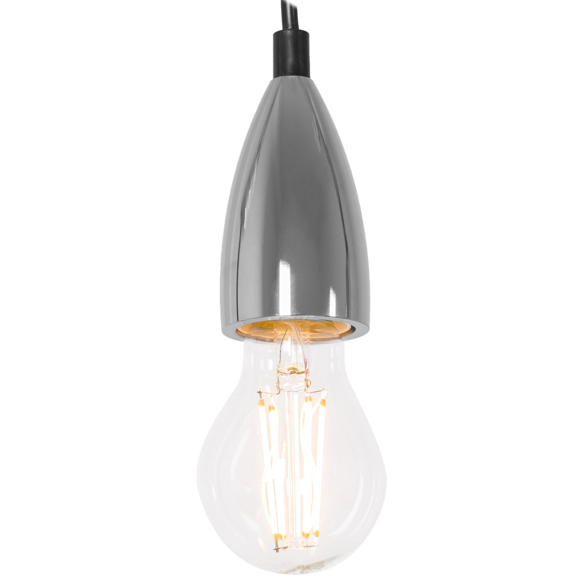 Lampa Sufitowa Wisząca Oprawka APP358-1CP Chrom  6