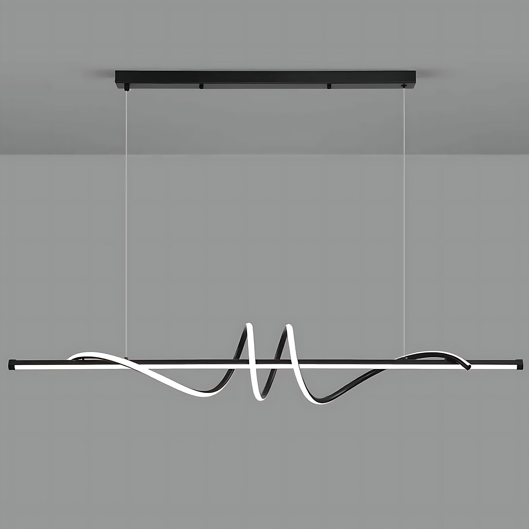 Lampa Wisząca Led Lhj023-cp 120 Cm Czarna  19