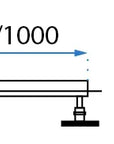 Odpływ Liniowy REA PURE NEO PRO czarny 50