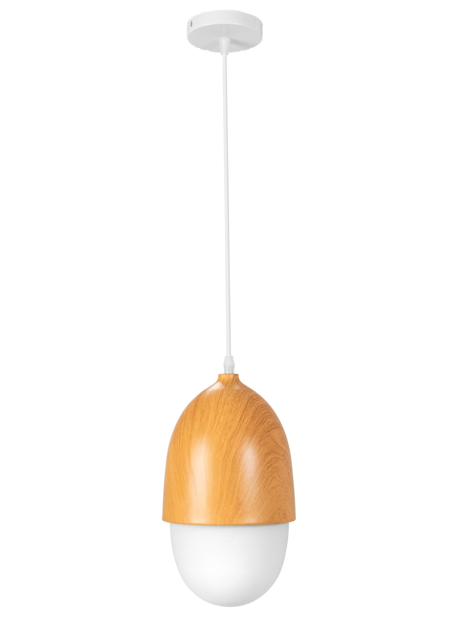 Lampa Sufitowa Wisząca Orzeszek Metal Wood Boho APP952-1CP  2