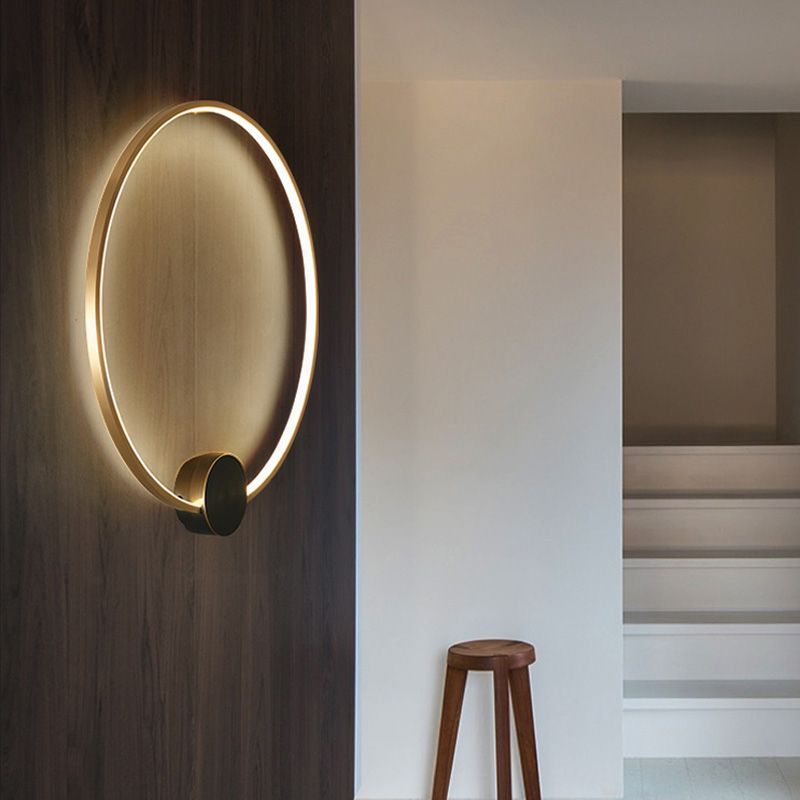 LAMPA ŚCIENNA KINKIET LED APP1391-CW OLD GOLD 50cm