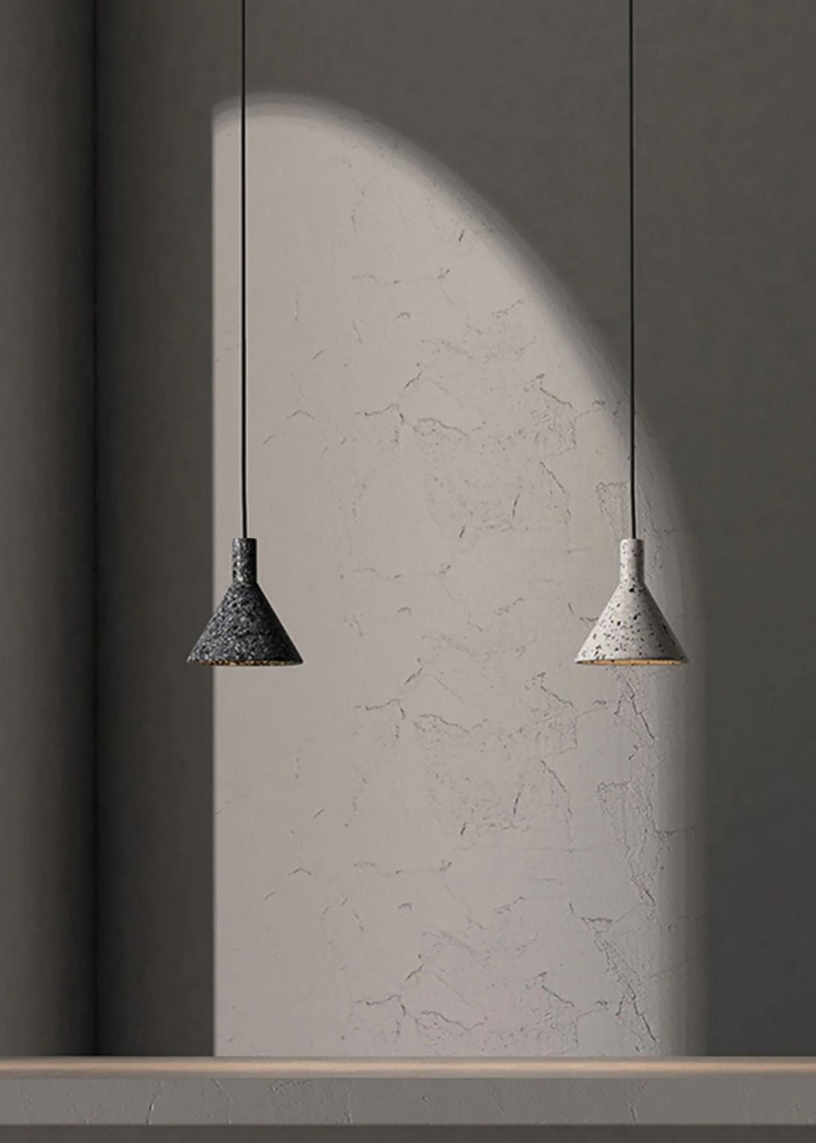 Lampa Wisząca Betonowa APP995-1CP  6