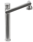 Bateria Umywalkowa REA PACO Wysoka Nikiel Szczotkowany INOX