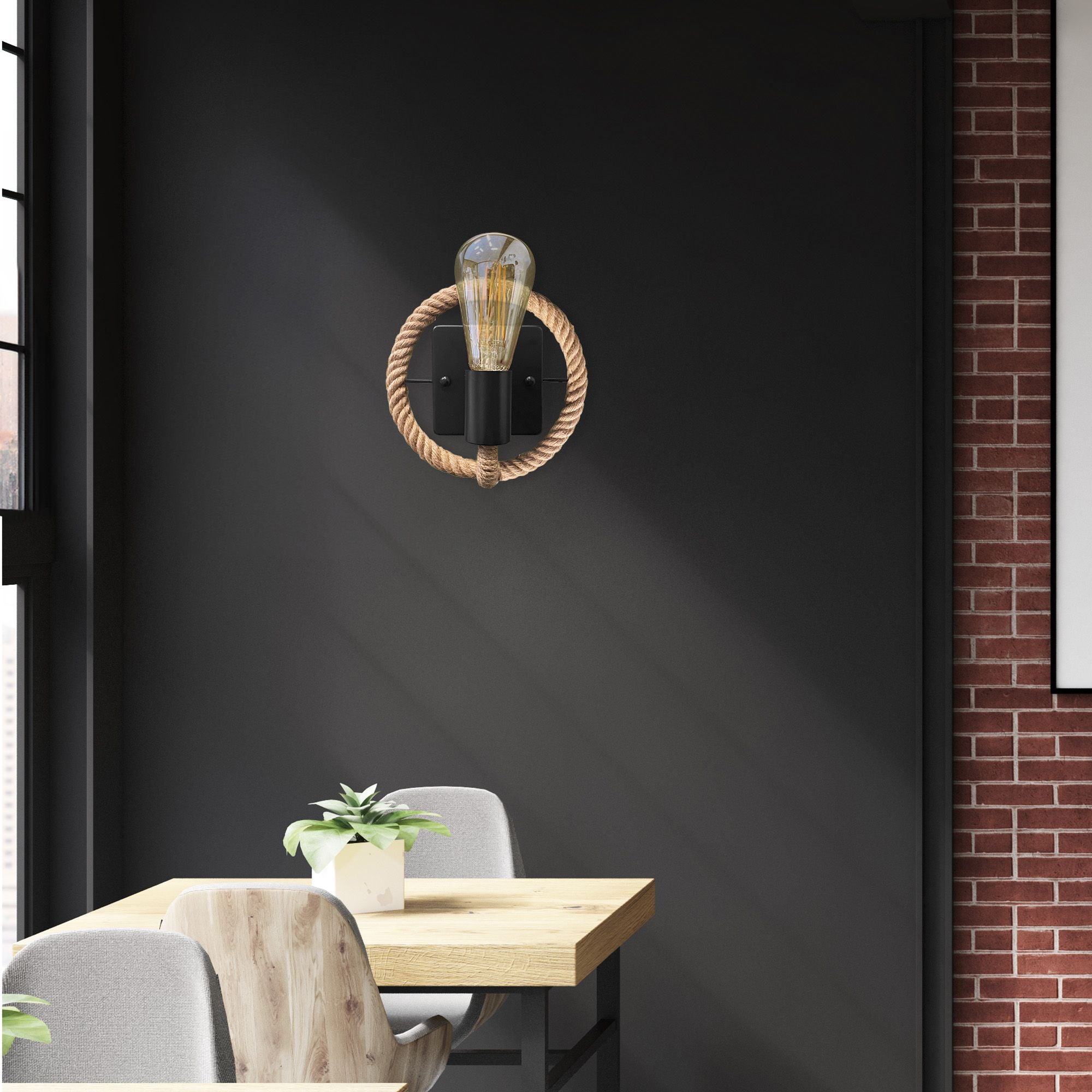 LAMPA ŚCIENNA KINKIET APP1465-1W