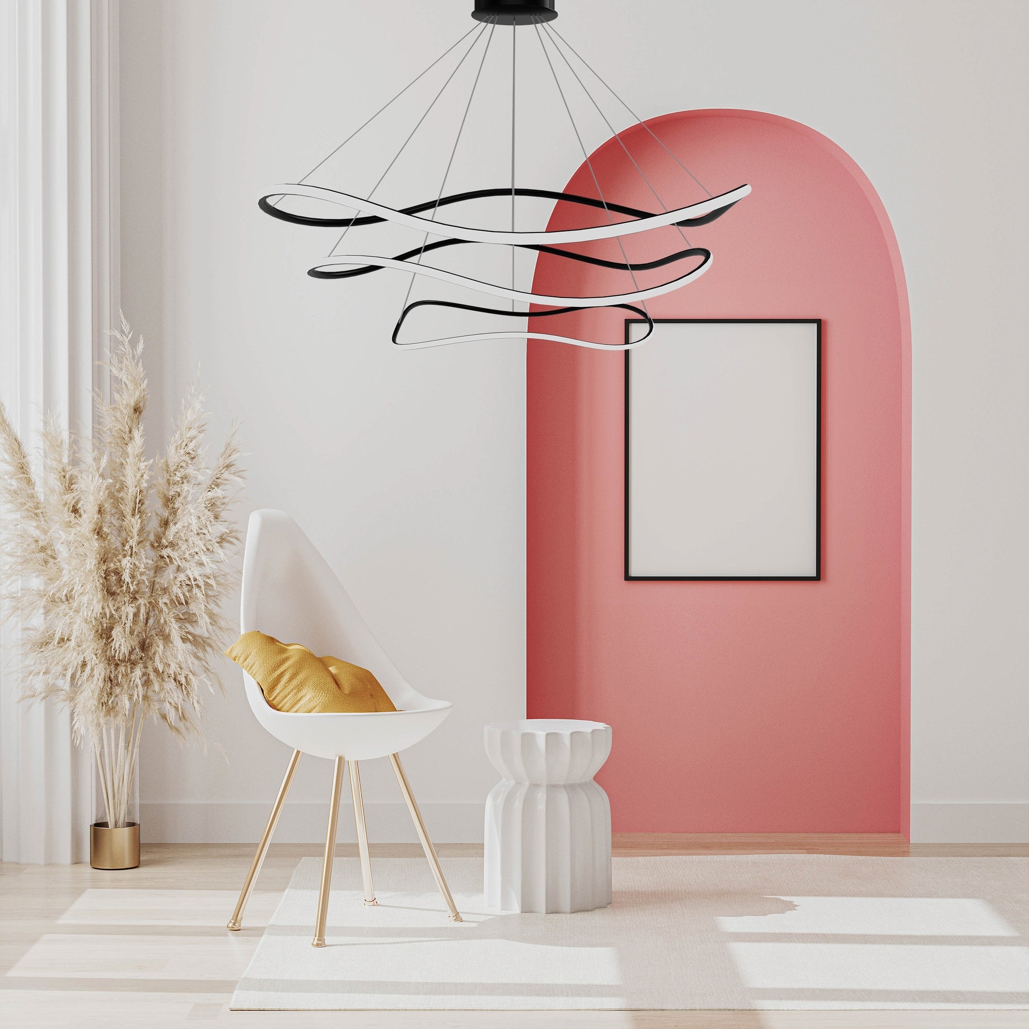 Lampa Wisząca Lhj016-cp3 Black  3