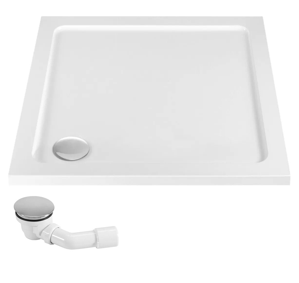 Kabina prysznicowa Rea City 80x80 Złota Szczotkowana