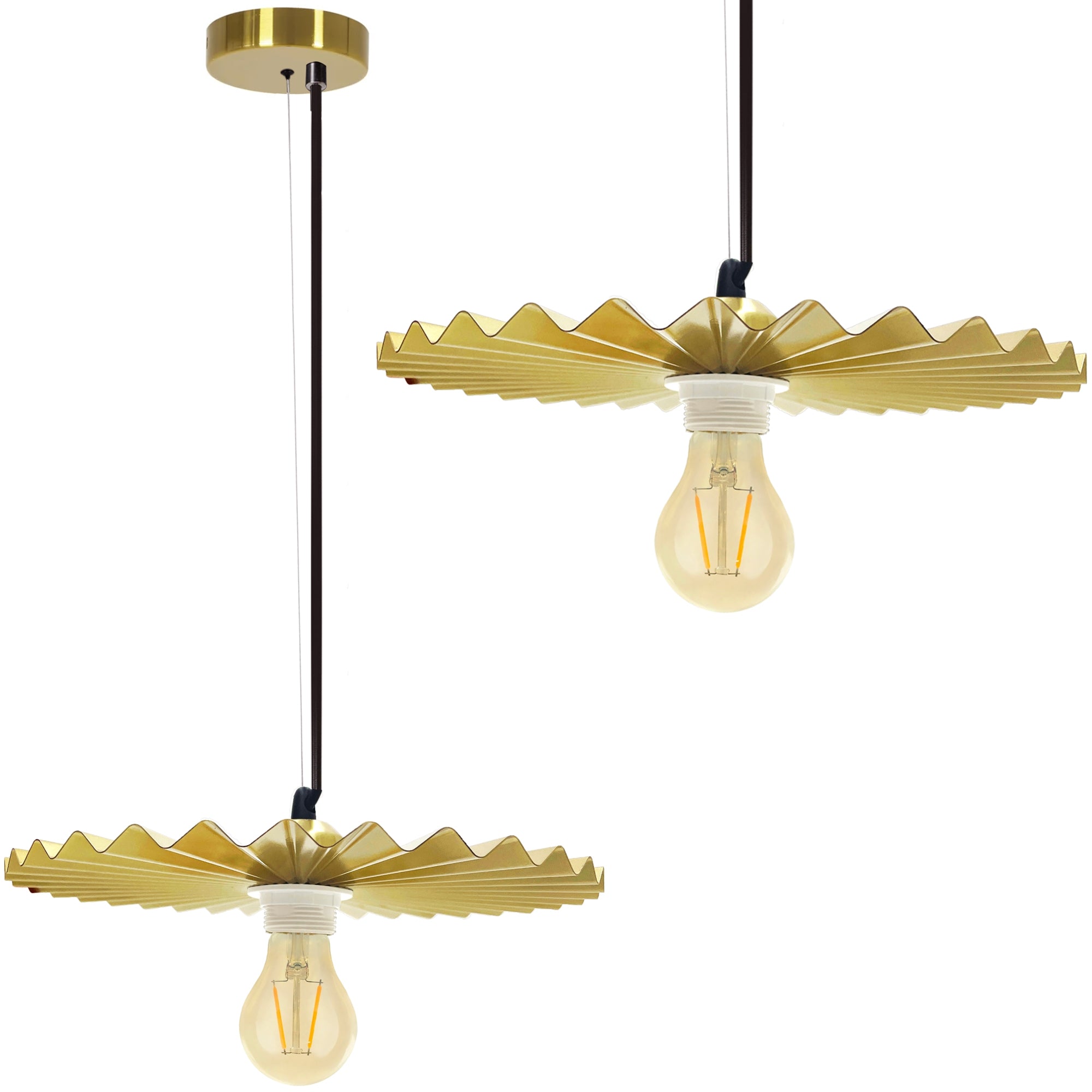 LAMPA SUFITOWA WISZĄCA APP1453-1CP Gold  1
